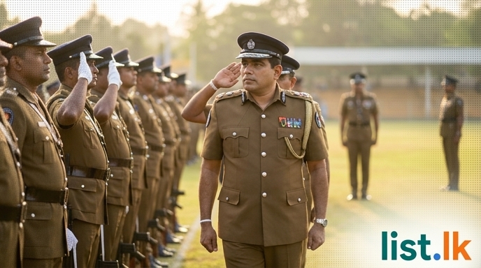 Senior DIG Ajith Rohana Retires After 38-Year Career