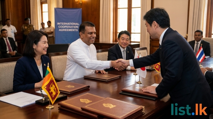 Sri Lanka Approves Multiple International Cooperation Agreements