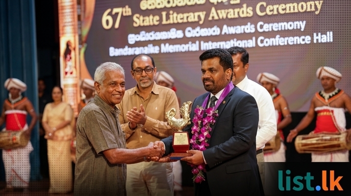 President Dissanayake Leads 67th State Literary Awards Ceremony