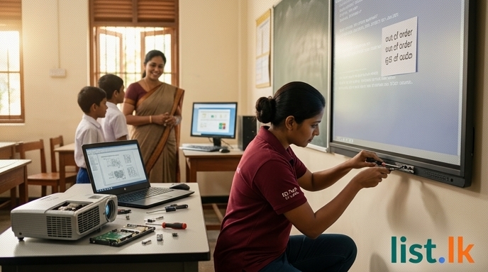 Sri Lanka to Streamline School Digital Equipment Maintenance, Cover Teacher Travel Expenses
