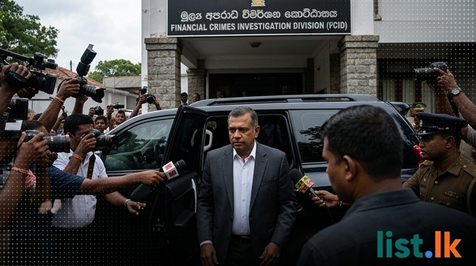 Marshal of the Air Force Roshan Gunatilake Appears Before FCID for MiG Deal Inquiry