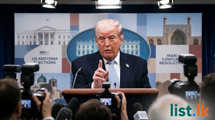 Trump Predicts Iran Conflict Resolution Tied to US Midterm Elections