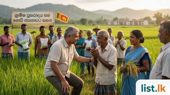 President Dissanayake Pledges Enhanced Support and Better Life for Sri Lankan Farmers