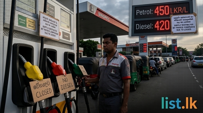 Sri Lanka Fuel Crisis: Private Firms Restrict Supply, Demand Price Revision Amidst Global Price Surge