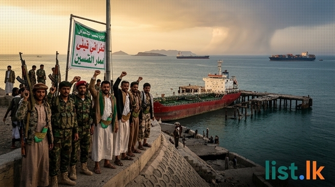 Houthis Seize Full Control of Yemen's Red Sea Coast, Threatening Key Shipping Lane