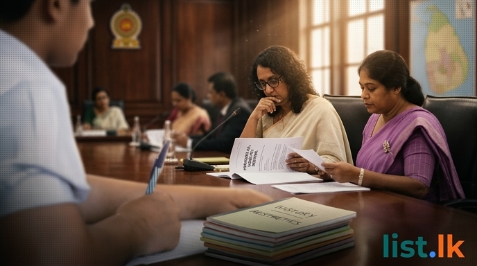 Sri Lanka Proposes Reducing O/L Subjects to Seven Under Education Reforms