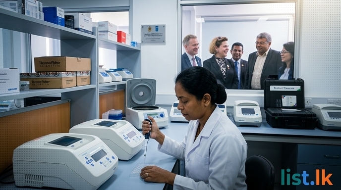 Canada and UNDP Enhance Sri Lanka's DNA Forensic Capacity