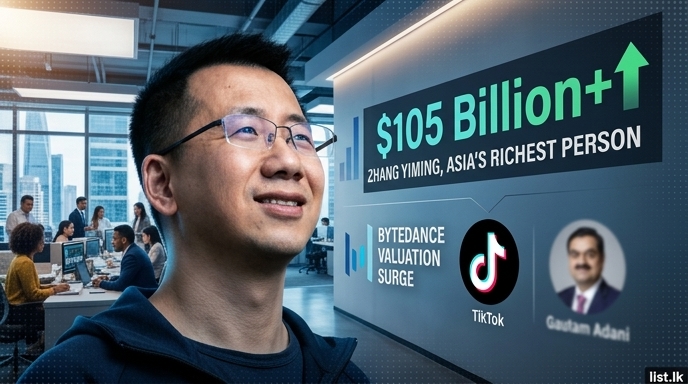 TikTok Founder Zhang Yiming Surges to Become Asia's Richest Person