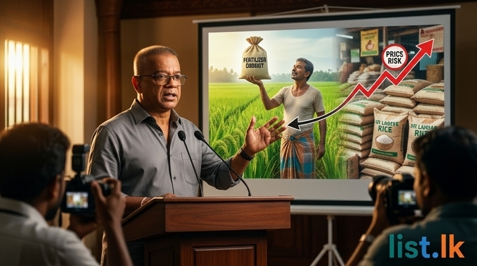 Sri Lanka Govt. Prioritizes Farmer Subsidies, Cites Risk of Rice Price Hike