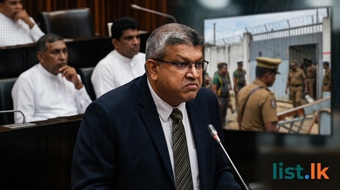 Minister Vows Accountability for Prison Officers in Negombo Clash