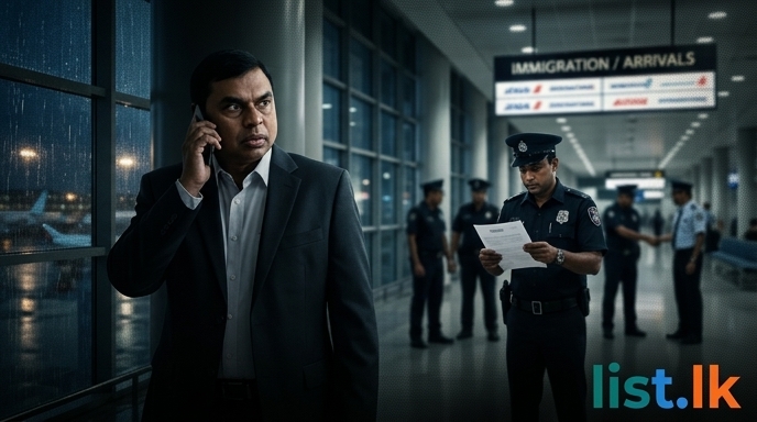 Basil Rajapaksa Faces Renewed Arrest Warrant; International Efforts to Locate Him Intensify