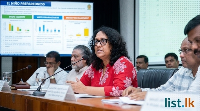 PM Amarasuriya Urges El Niño Preparedness, Cites Need for Food, Water, Energy Focus