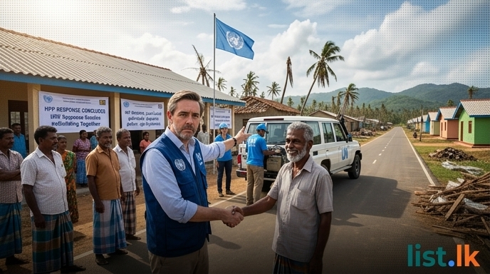 UN Concludes Emergency Response to Devastating Cyclone Ditwah