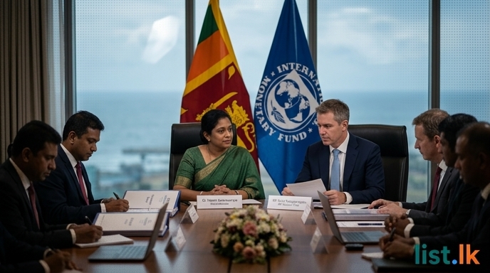IMF Mission Concludes Sri Lanka Talks, Agreement on Seventh Review Pending