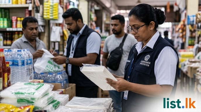 Consumer Affairs Authority Conducts Islandwide Raids, Detects 104 Violations on Plastic Bags and Bottles